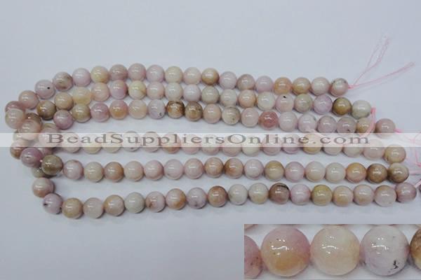 CKU204 15.5 inches 9mm round pink kunzite beads wholesale