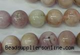 CKU206 15.5 inches 12mm round pink kunzite beads wholesale