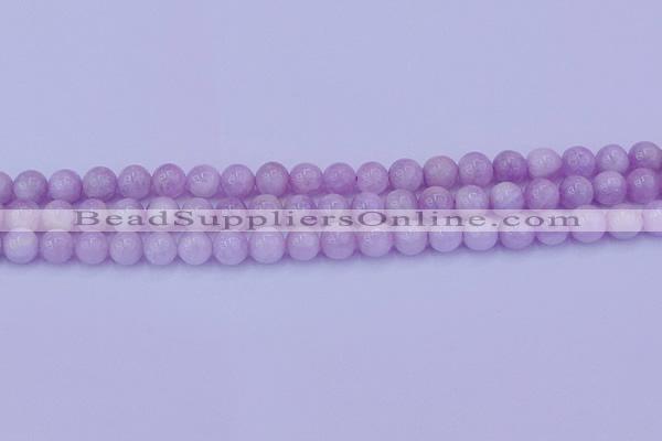 CKU262 15.5 inches 8mm round natural pink kunzite beads