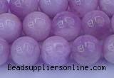 CKU264 15.5 inches 12mm round natural pink kunzite beads