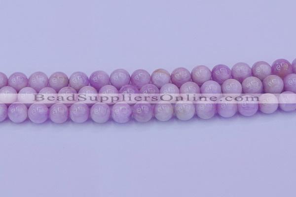 CKU264 15.5 inches 12mm round natural pink kunzite beads