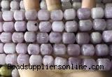 CKU333 15.5 inches 10*12mm tube kunzite gemstone beads