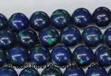 CLA403 15.5 inches 10mm round synthetic lapis lazuli beads