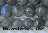 CLB1090 15.5 inches 4mm round labradorite gemstone beads