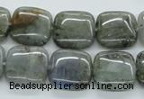 CLB116 15.5 inches 16*16mm square labradorite gemstone beads wholesale