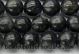 CLB1166 15 inches 6mm round hornblende beads