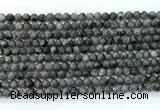 CLB1200 15.5 inches 4mm round black labradorite gemstone beads