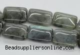 CLB122 15.5 inches 13*18mm rectangle labradorite gemstone beads wholesale