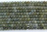 CLB1220 15.5 inches 4mm round labradorite gemstone beads