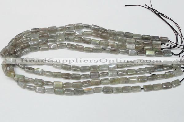 CLB165 15.5 inches 7*10mm rectangle labradorite gemstone beads