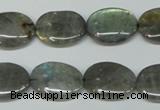 CLB174 15.5 inches 13*18mm oval labradorite gemstone beads