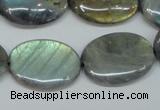 CLB176 15.5 inches 18*25mm oval labradorite gemstone beads