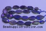 CLB228 15.5 inches 20*30mm - 25*35mm freeform labradorite beads