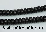 CLB300 15.5 inches 3*6mm rondelle black labradorite gemstone beads