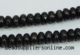 CLB301 15.5 inches 5*8mm rondelle black labradorite gemstone beads