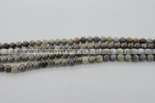 CLB602 15.5 inches 8mm round AB-color labradorite beads