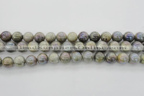 CLB606 15.5 inches 16mm round AB-color labradorite beads