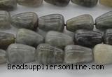 CLB718 15.5 inches 6*10mm teardrop labradorite gemstone beads