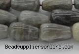 CLB725 15.5 inches 10*30mm teardrop labradorite gemstone beads