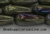 CLB781 15.5 inches 10*30mm teardrop AB-color labradorite beads