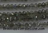 CLB795 15.5 inches 2*3mm faceted rondelle labradorite beads