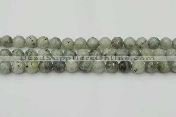 CLB864 15.5 inches 12mm faceted round AB grade labradorite beads