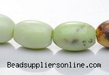 CLE02 16 inch 10*14mm rice lemon turquoise stone beads Wholesale