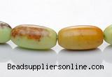 CLE04 16 inch rice 8*16mm lemon turquoise stone beads Wholesale