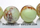 CLE23 lemon turquoise 20mm round gemstone beads Wholesale