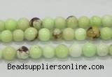 CLE31 15.5 inches 6mm round lemon turquoise beads wholesale