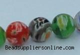 CLG502 16 inches 10mm round lampwork glass beads wholesale