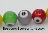 CLG506 16 inches 10mm round lampwork glass beads wholesale