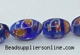 CLG613 5PCS 16 inches 7*12mm rice lampwork glass beads wholesale