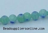 CLG624 10PCS 16 inches 6mm round lampwork glass beads wholesale