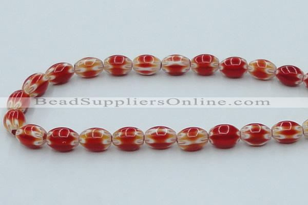 CLG633 5PCS 16 inches 10*14mm oval lampwork glass beads wholesale