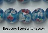 CLG752 15.5 inches 10mm round lampwork glass beads wholesale