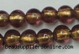 CLG835 15.5 inches 8mm round lampwork glass beads wholesale