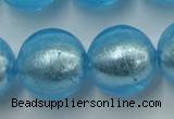 CLG847 15.5 inches 18mm round lampwork glass beads wholesale