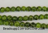 CLJ210 15.5 inches 6mm round dyed sesame jasper beads wholesale