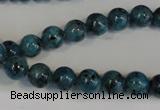 CLJ223 15.5 inches 8mm round dyed sesame jasper beads wholesale