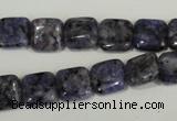 CLJ263 15.5 inches 10*10mm square dyed sesame jasper beads wholesale