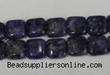 CLJ264 15.5 inches 10*10mm square dyed sesame jasper beads wholesale