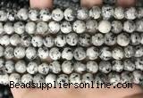 CLJ501 15.5 inches 4mm,6mm,8mm,10mm & 12mm round sesame jasper beads