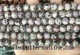 CLJ503 15.5 inches 4mm,6mm,8mm,10mm & 12mm round sesame jasper beads