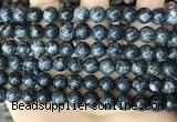 CLJ523 15.5 inches 4mm,6mm,8mm,10mm & 12mm round sesame jasper beads