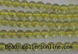 CLQ151 15.5 inches 6mm round natural lemon quartz beads wholesale