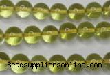 CLQ204 15.5 inches 12mm round natural lemon quartz beads wholesale