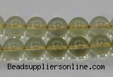 CLQ52 15.5 inches 10mm round natural lemon quartz beads wholesale