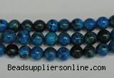 CLR301 15.5 inches 6mm round dyed larimar gemstone beads