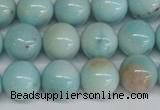 CLR353 15.5 inches 10mm round dyed larimar gemstone beads